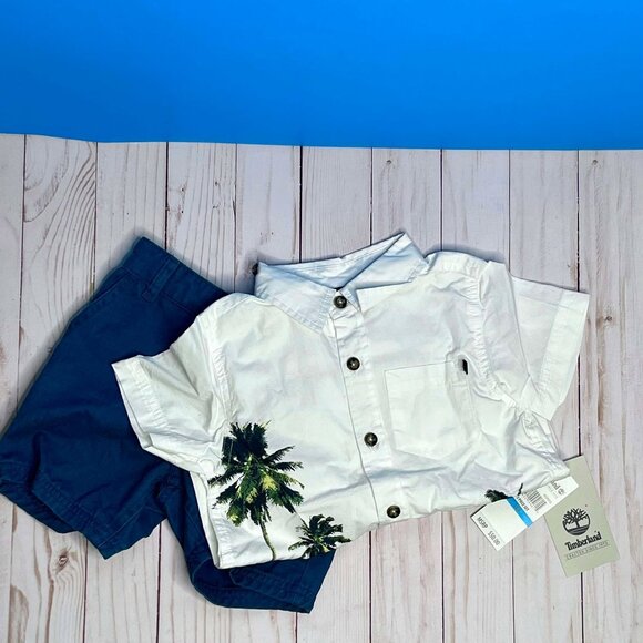Timberland Button Down Short Set - Picture 8 of 8
